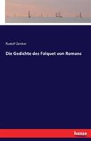 Die Gedichte des Folquet von Romans - Rudolf Zenker - cover