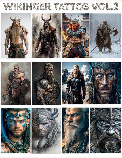 148 Wikinger Tattoo Vorlagen (Vikings Tattoos) - Volume 2