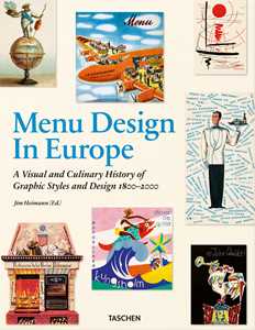 Libro Menu design in Europe. Ediz. inglese, francese e tedesca Steven Heller