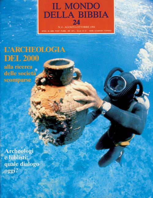 Il mondo della Bibbia (1970). Vol. 24: Archeologia del 2000 - copertina