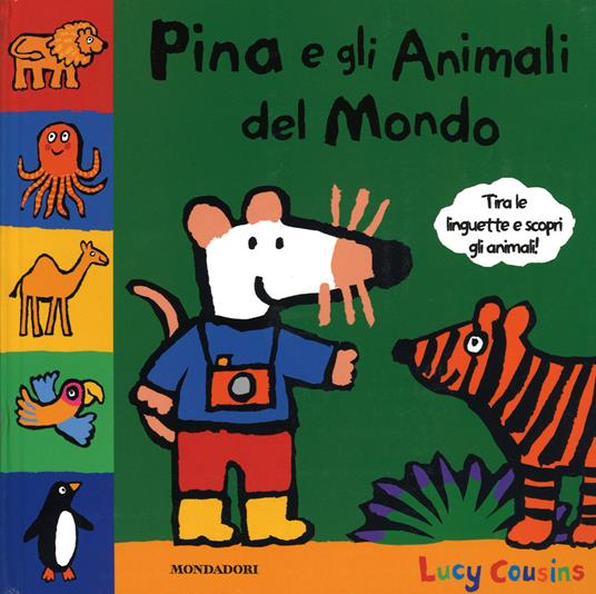 Pina e gli animali del mondo. Libro pop-up. Ediz. illustrata - Lucy Cousins - copertina