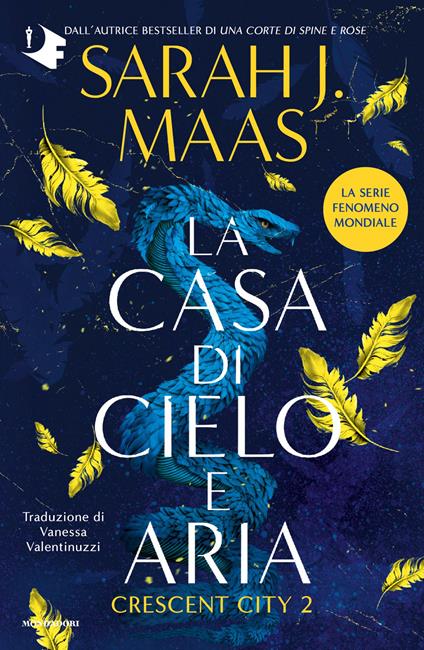 La casa di cielo e aria. Crescent City. Vol. 2 - Sarah J. Maas - copertina