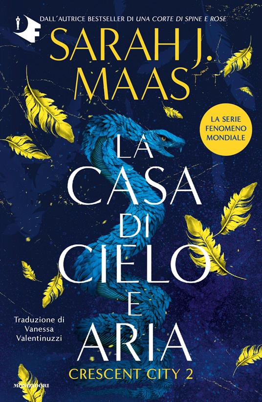 La casa di cielo e aria. Crescent City. Vol. 2 - Sarah J. Maas - copertina