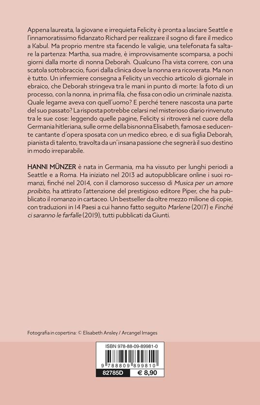 Musica per un amore proibito - Hanni Münzer - 2