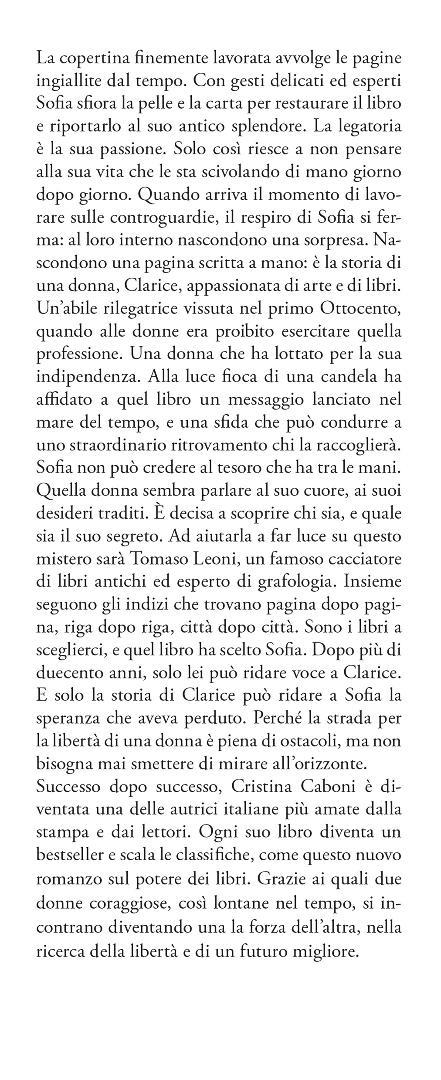 La rilegatrice di storie perdute - Cristina Caboni - 4