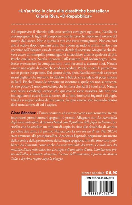 La forza imprevedibile delle parole - Clara Sánchez - 2