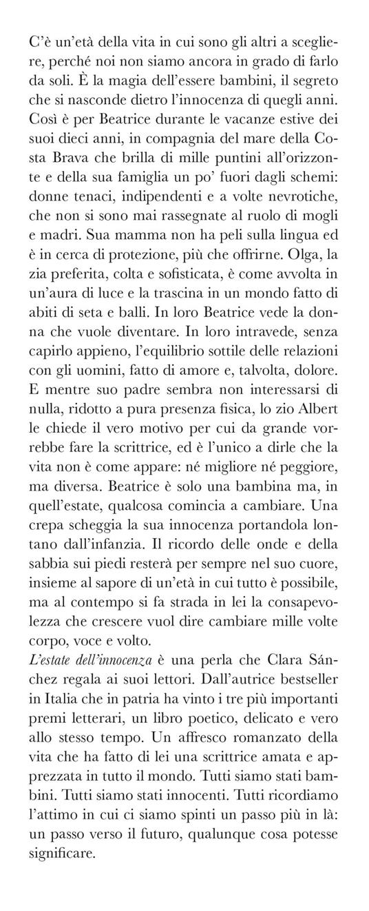 L'estate dell'innocenza - Clara Sánchez - 4