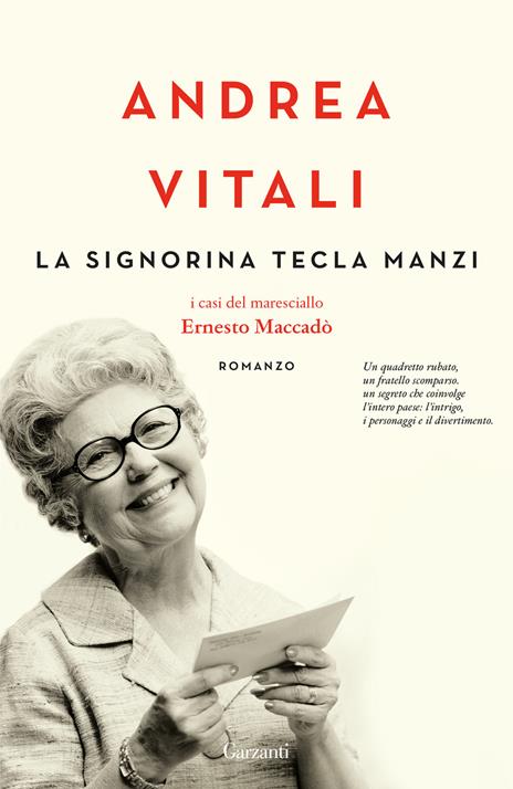 La signorina Tecla Manzi - Andrea Vitali - copertina