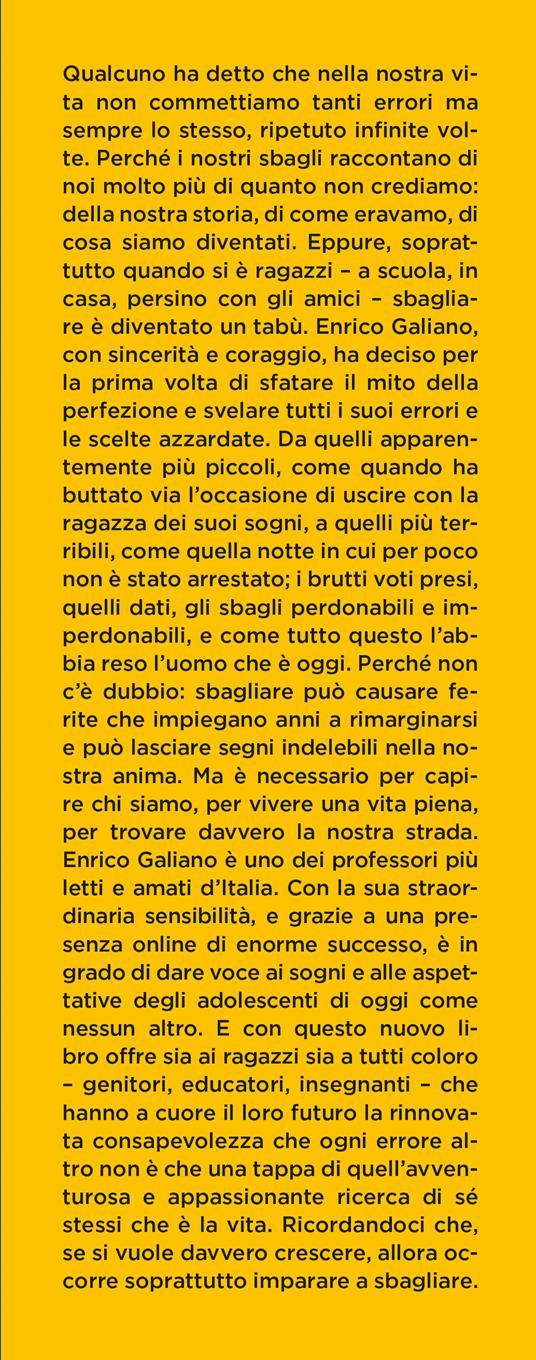 L'arte di sbagliare alla grande - Enrico Galiano - 4