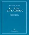 Libro La tesi di laurea Antonio Guarino