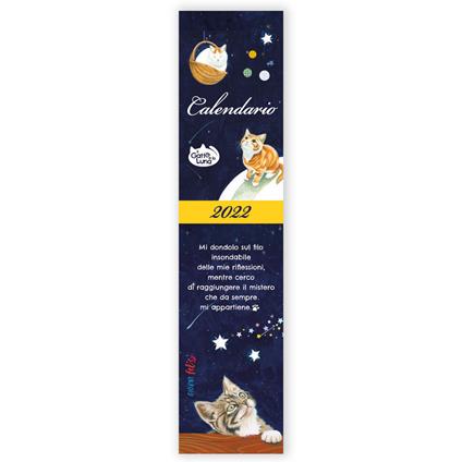 Il gatto e la luna. Calendario mini 2021 - Sara Giommoni - copertina