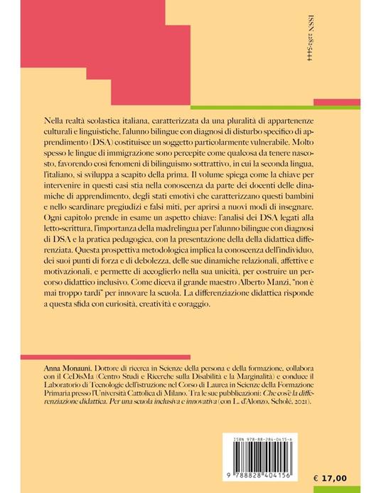 Disturbi specifici dell’apprendimento e differenziazione didattica - Anna Monauni - 2