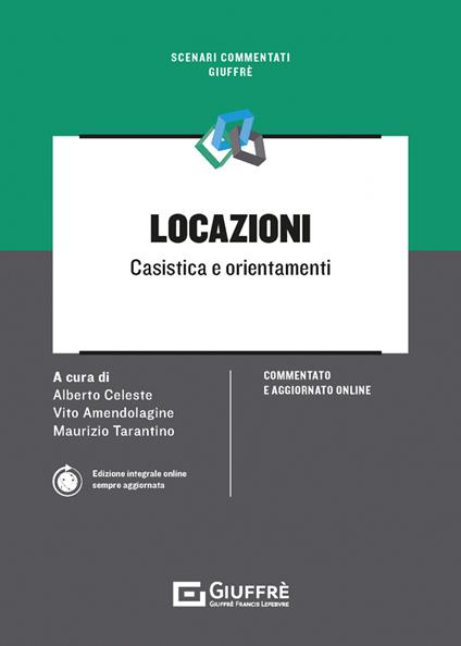 Locazioni. Casistica e orientamenti. Con aggiornamento online - copertina