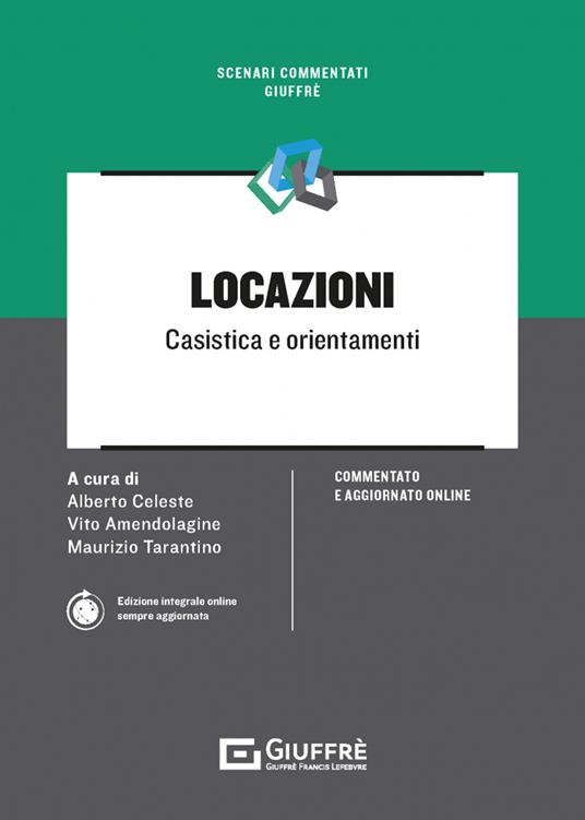Locazioni. Casistica e orientamenti. Con aggiornamento online - copertina