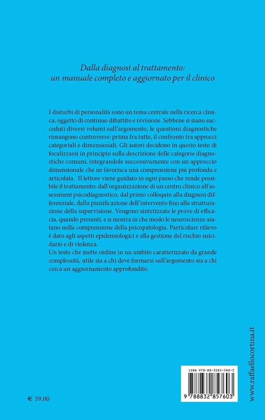 Manuale dei disturbi di personalità. Storia, diagnosi, modelli clinici - Antonino Carcione,Giuseppe Nicolò - 3