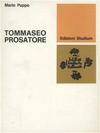 Tommaseo prosatore - Mario Puppo - copertina