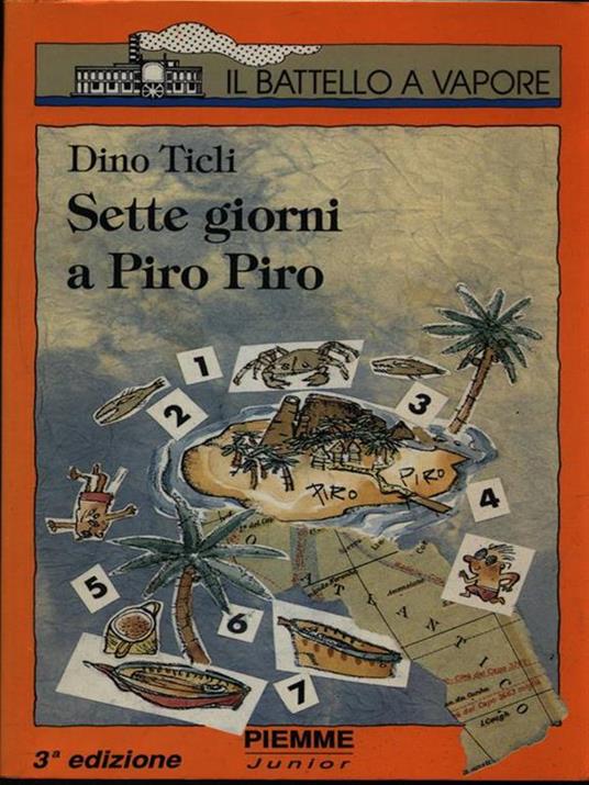 Sette giorni a Piro Piro - Dino Ticli - copertina