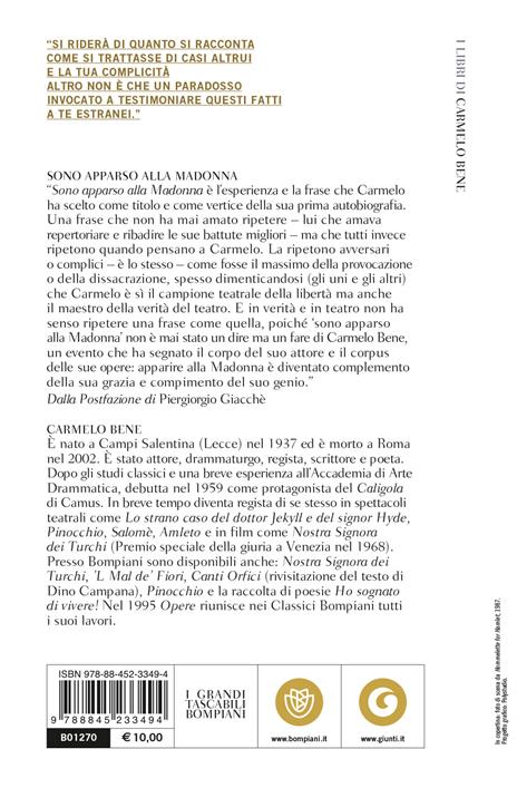 Sono apparso alla Madonna - Carmelo Bene - 2