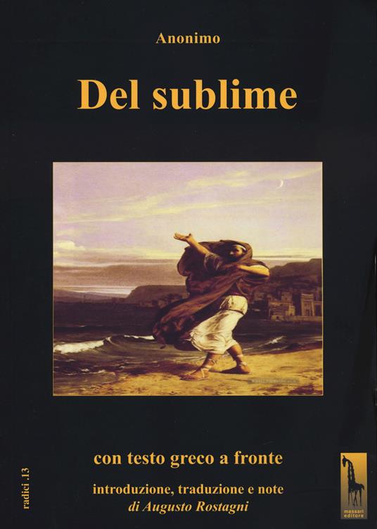 Del sublime. Testo greco a fronte - Anonimo - copertina