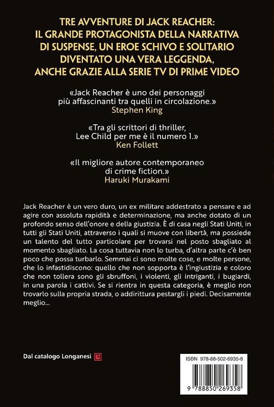 Le avventure di Jack Reacher. Vol. 2: Via di fuga-Colpo secco-A prova di killer - Lee Child - 5