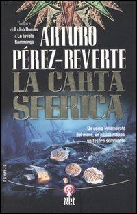 La carta sferica - Arturo Pérez-Reverte - copertina