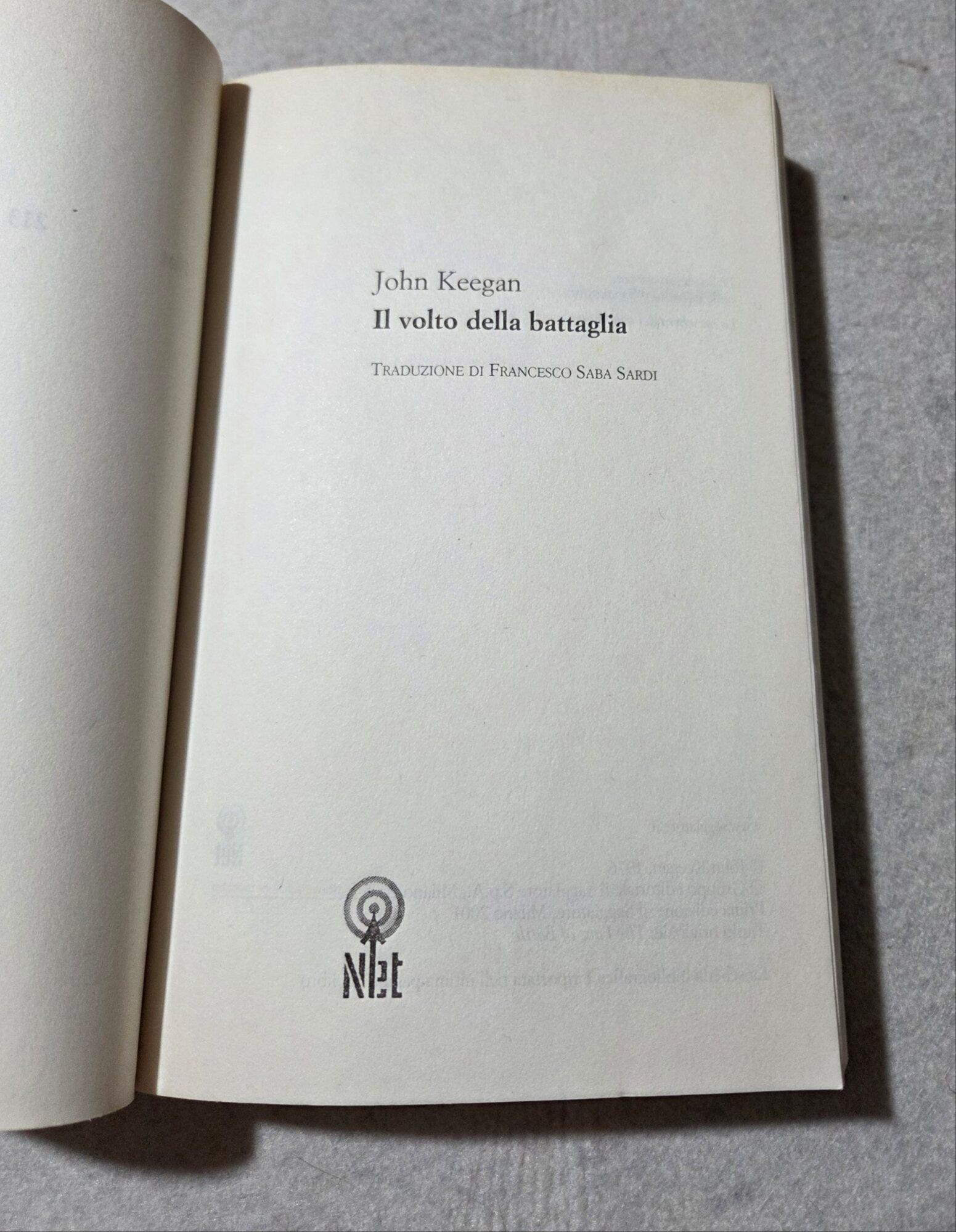 Il volto della battaglia
