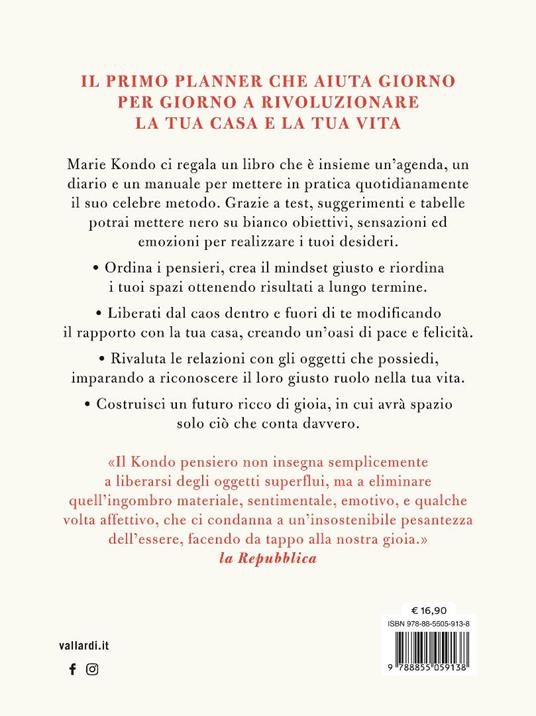 Kondo planner. Il libro-diario giapponese per riordinare la casa e trasformare la vita - Marie Kondo - 5