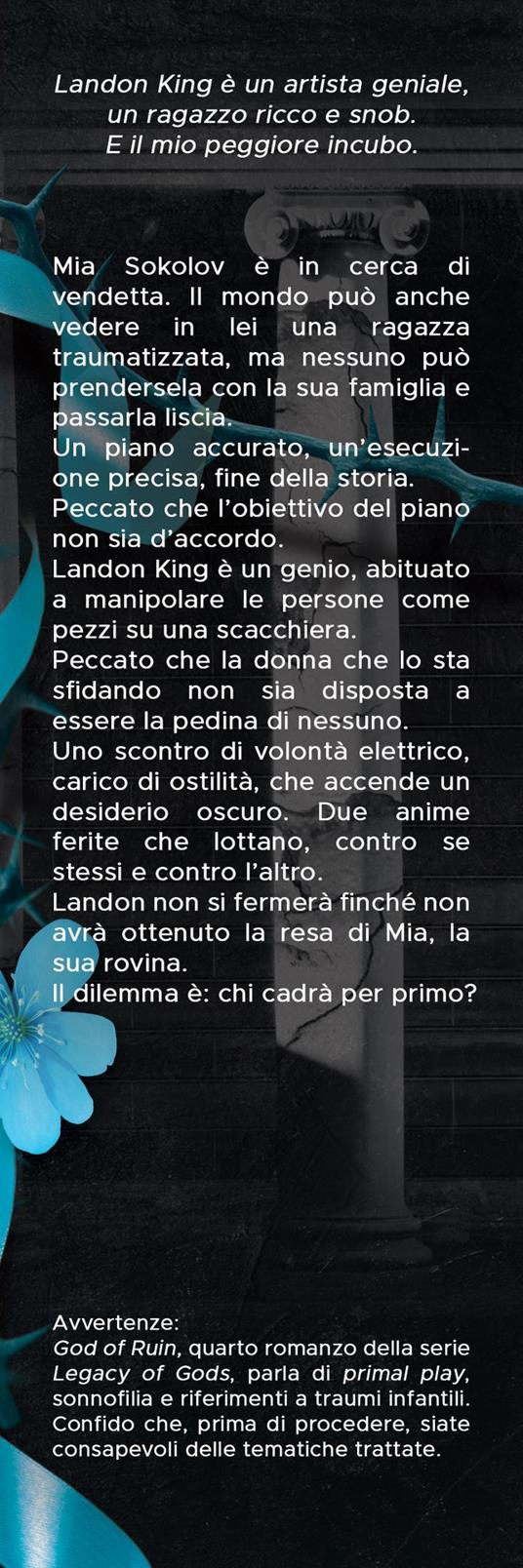 God of ruin. Legacy of Gods. Ediz. italiana - Rina Kent - 2