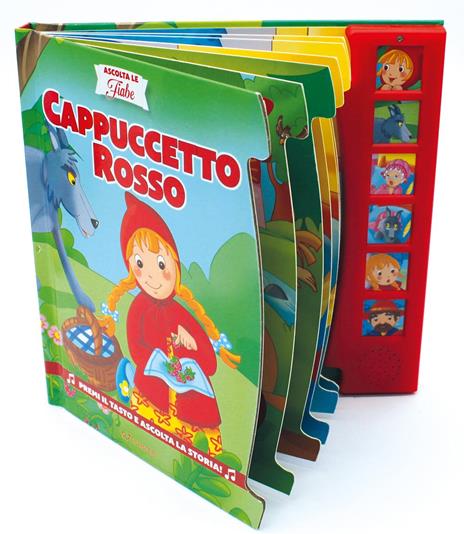 Cappuccetto Rosso. Ascolta le fiabe. Ediz. a colori - Silvana Canzi - copertina