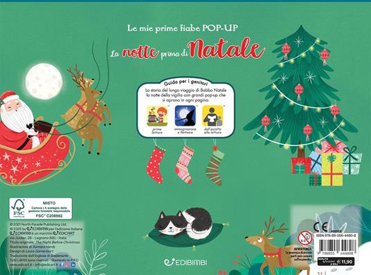 La notte prima di Natale. Le mie prime fiabe pop-up. Ediz. a colori - 6