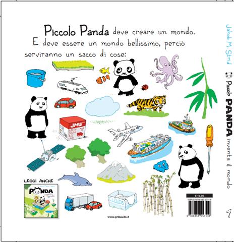Piccolo Panda inventa il mondo. Ediz. a colori - Jakob Martin Strid - 5