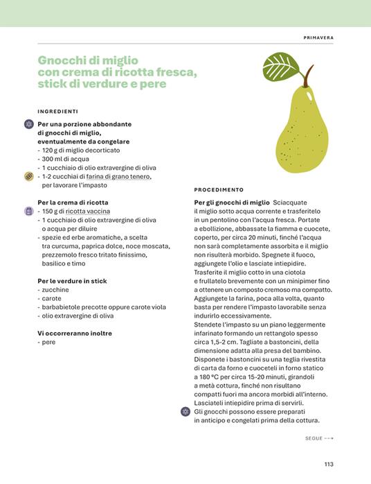 100 e + alimenti per i primi due anni di vita. Guida pratica per accompagnare l'autosvezzamento in modo semplice e consapevole - Verdiana Ramina - 7