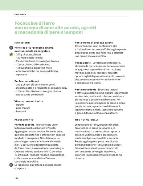 100 e + alimenti per i primi due anni di vita. Guida pratica per accompagnare l'autosvezzamento in modo semplice e consapevole - Verdiana Ramina - 9