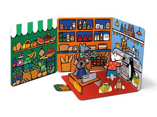 Pina fa la spesa-Maisy goes shopping. Ediz. a colori - Lucy Cousins - 2