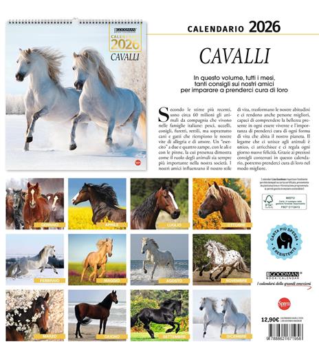 Cavalli. Calendario 2026 - 3
