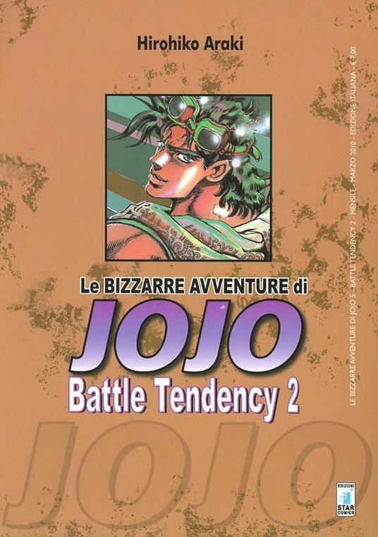 Battle tendency. Le bizzarre avventure di Jojo. Vol. 2 - Hirohiko Araki - copertina