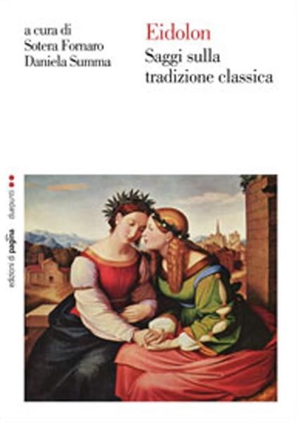 Eidolon. Saggi sulla tradizione classica - copertina