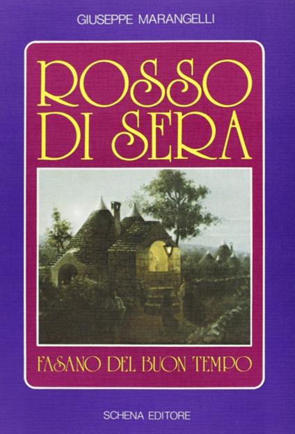 Rosso di sera - Giuseppe Marangelli - copertina