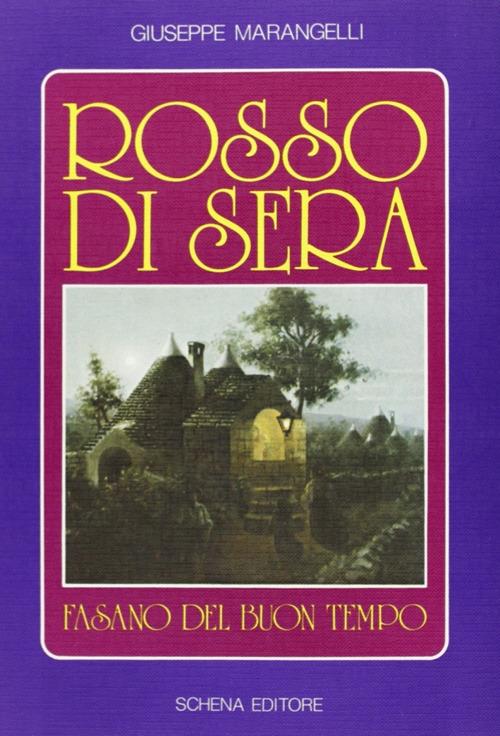 Rosso di sera - Giuseppe Marangelli - copertina