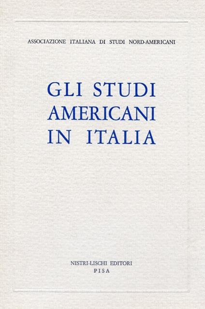 Gli studi americani in Italia - copertina