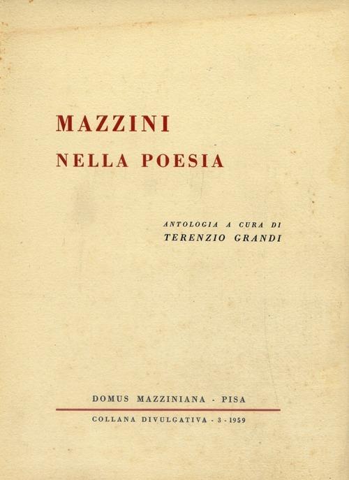 Mazzini nella poesia - copertina