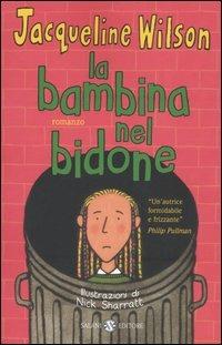 La bambina nel bidone - Jacqueline Wilson - copertina