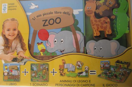 Il mio piccolo libro dello zoo. Little village. Ediz. a colori. Con gadget - 2