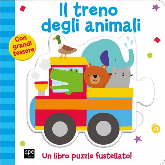 Il treno degli animali. Ediz. a colori - copertina