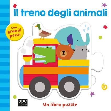Il treno degli animali. Ediz. a colori. Con Gioco - copertina