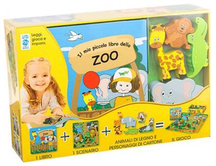 Il mio piccolo libro dello zoo. Little village. Con gadget - copertina
