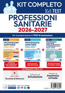Libro EdiTest. Kit test professioni sanitarie completo. Con software di simulazione
