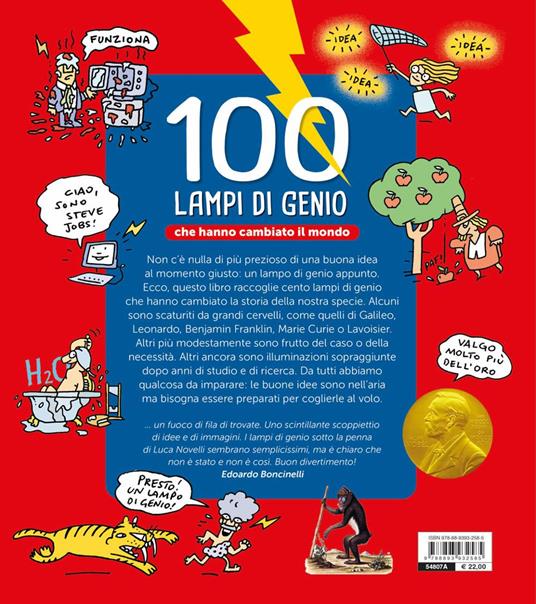 100 lampi di genio che hanno cambiato il mondo - Luca Novelli - 2