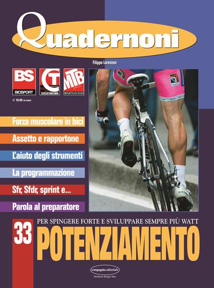 Potenziamento. Per spingere forte e sviluppare sempre più watt - Filippo Lorenzon - copertina