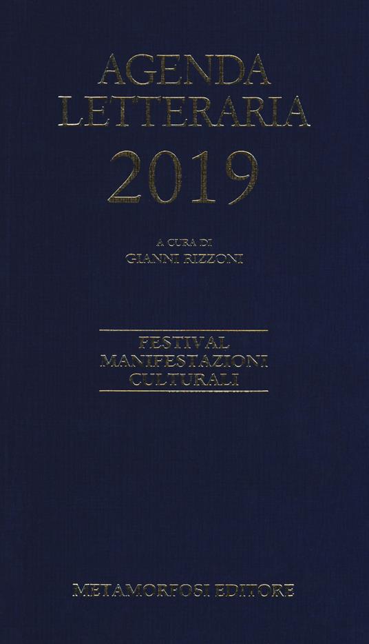 Agenda letteraria 2019 - copertina